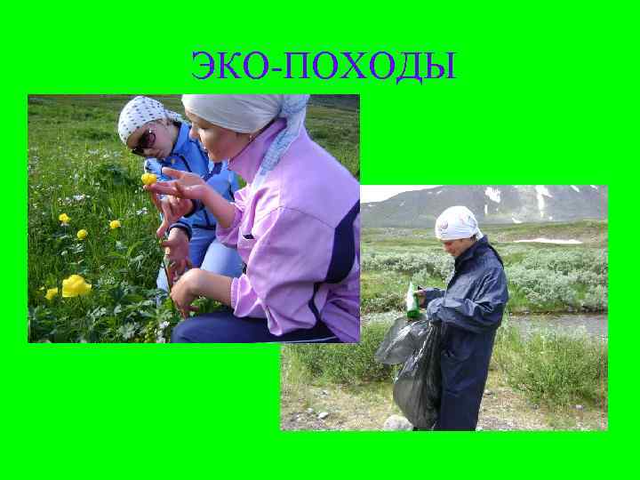 ЭКО-ПОХОДЫ 