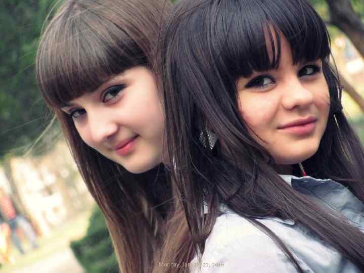 Monday, January 22, 2018 