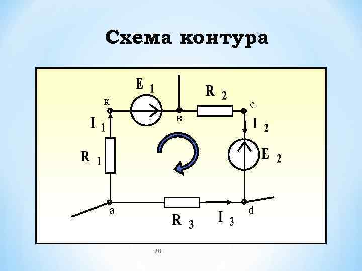 Контур в схеме