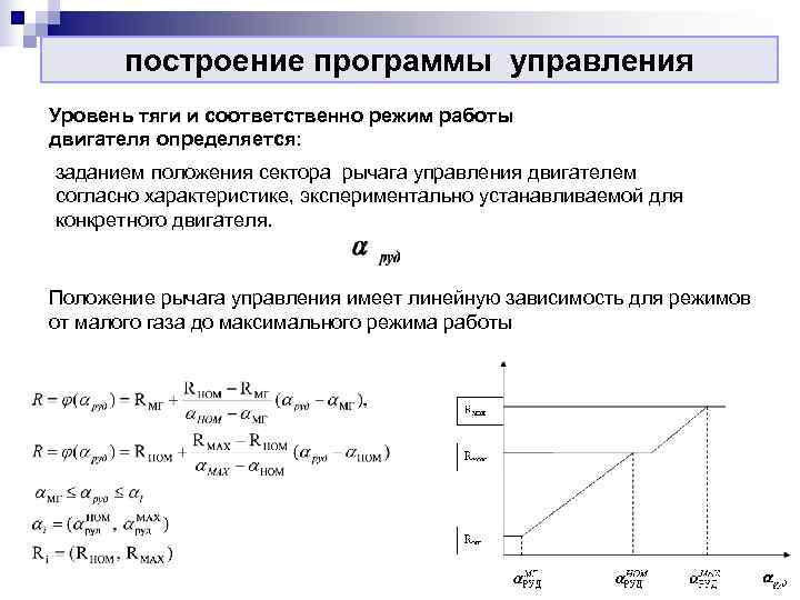 Тяга авиационного двигателя