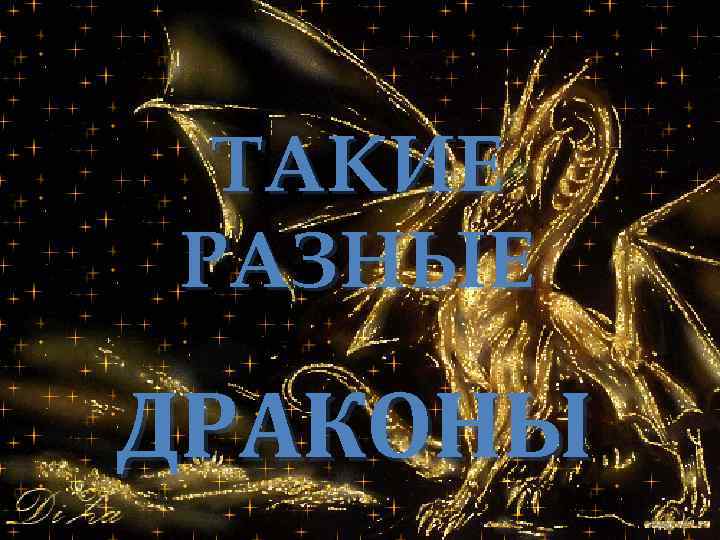 ТАКИЕ РАЗНЫЕ ДРАКОНЫ 