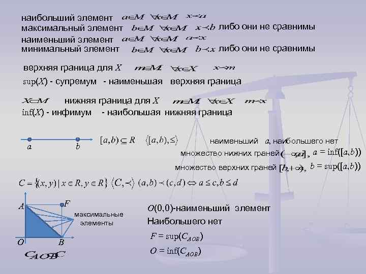 Наименьший элемент. Наибольший элемент множества. Минимальный и наименьший элемент множества. Минимальный элемент дискретная математика. Наибольший и наименьший элемент множества.