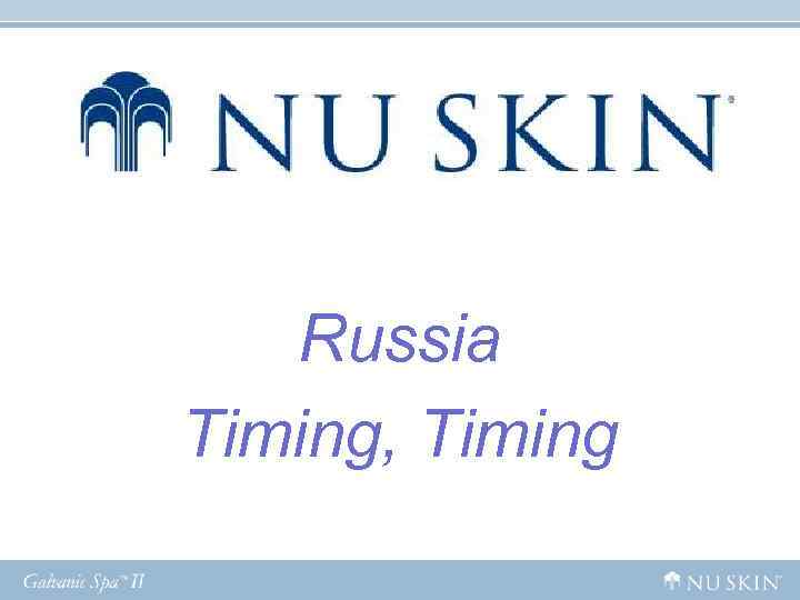 Russia Timing, Timing Russia Timing, Timing