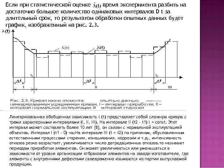 Если при статистической оценке  время эксперимента разбить на достаточно большое количество одинаковых интервалов