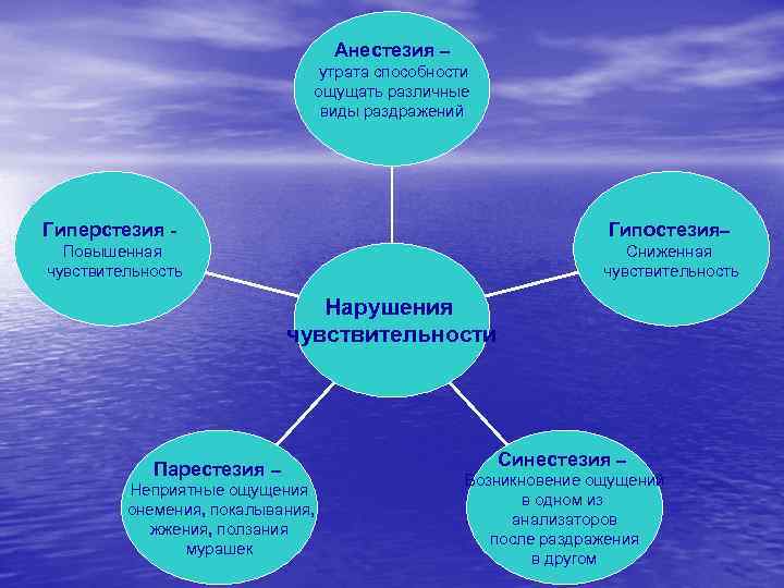        Анестезия –     