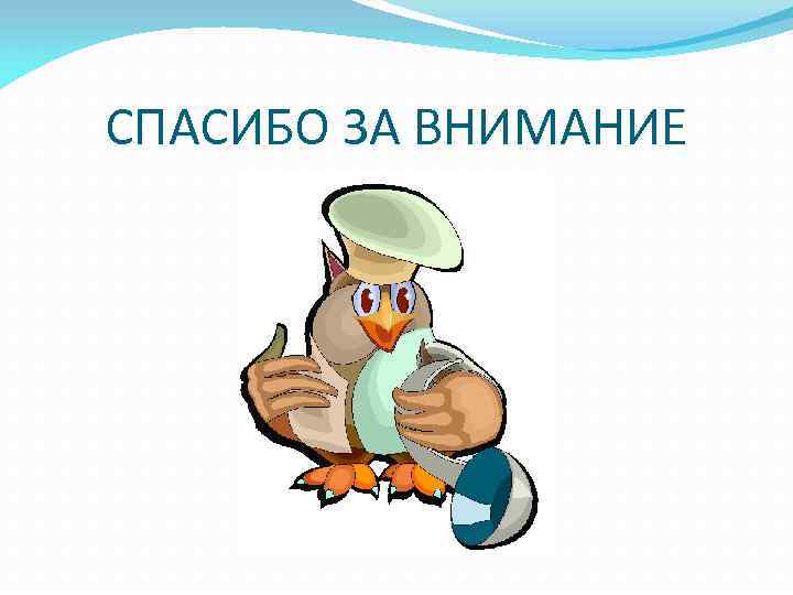 СПАСИБО ЗА ВНИМАНИЕ 