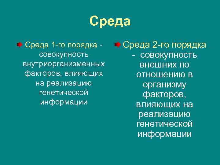 Первого второго и третьего порядков