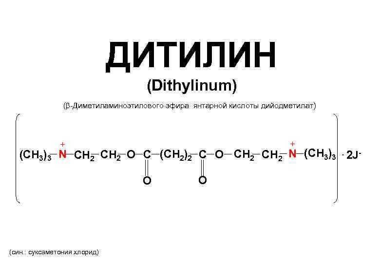      ДИТИЛИН       (Dithylinum) 