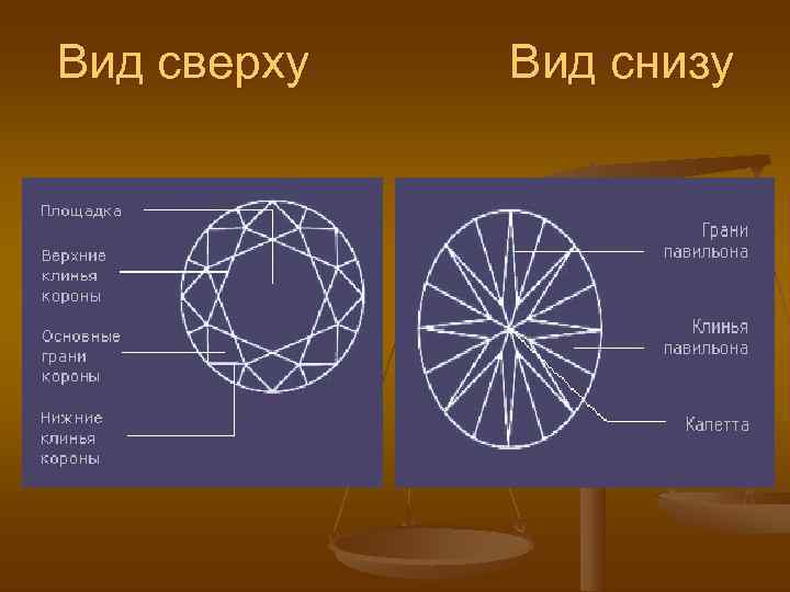 Вид сверху Вид снизу Вид сверху Вид снизу