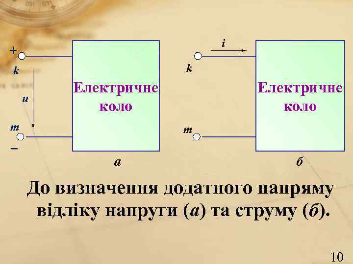 i + k Електричне u i + k Електричне u