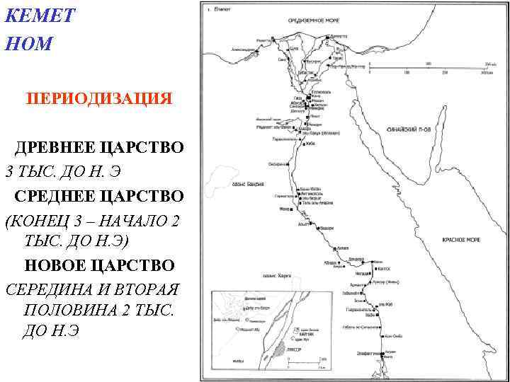 КЕМЕТ НОМ  ПЕРИОДИЗАЦИЯ  ДРЕВНЕЕ ЦАРСТВО 3 ТЫС. ДО Н. Э СРЕДНЕЕ ЦАРСТВО