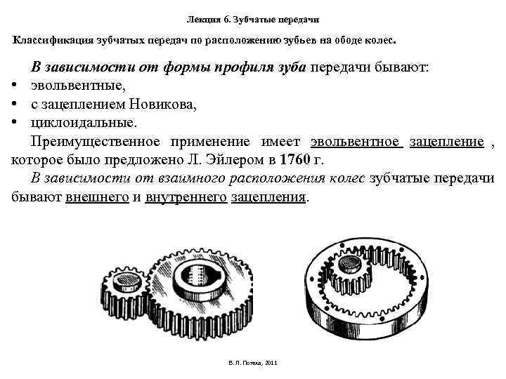 Какая передача показана на рисунке по расположению зубьев