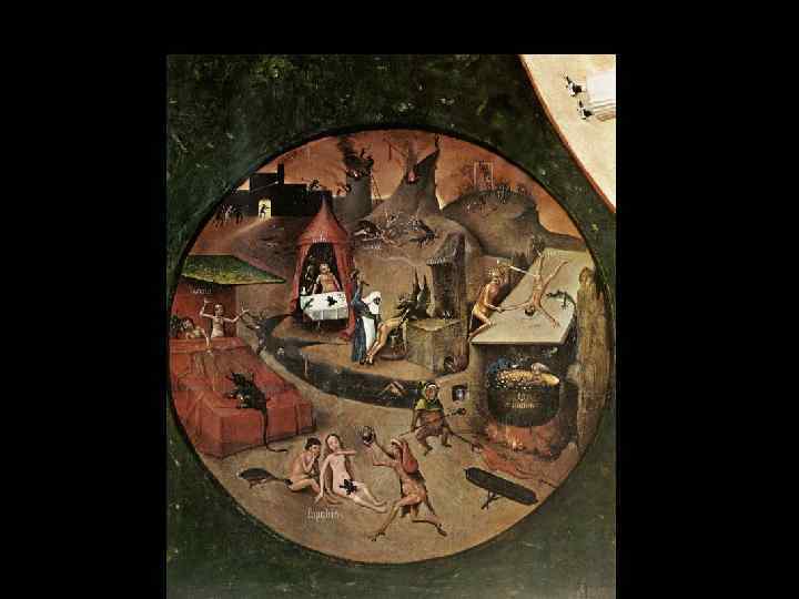 Иероним Босх Семь смертных грехов, Прадо 