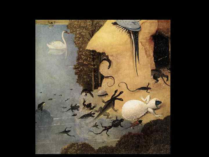 Иероним Босх Сады земных наслаждений, Мадрид, Прадо Раскрытый вид, Рай 