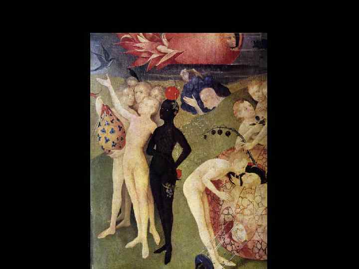 Иероним Босх Сады земных наслаждений, Мадрид, Прадо Раскрытый вид, Центральная створка 