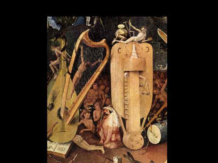 Иероним Босх Сады земных наслаждений, Мадрид, Прадо Раскрытый вид, Ад 