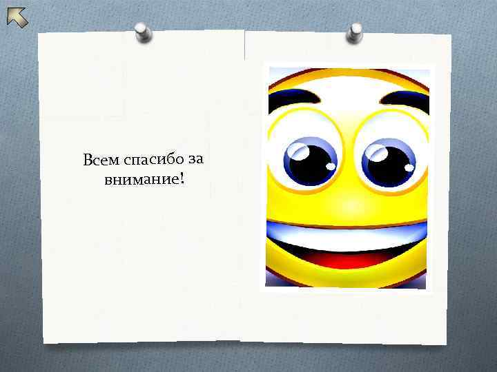 Всем спасибо за  внимание! 