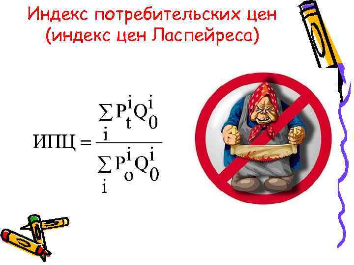 Индекс потребительских цен (индекс цен Ласпейреса) 