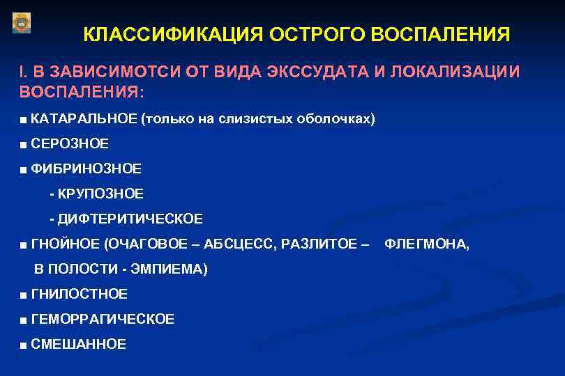 Острое воспаление