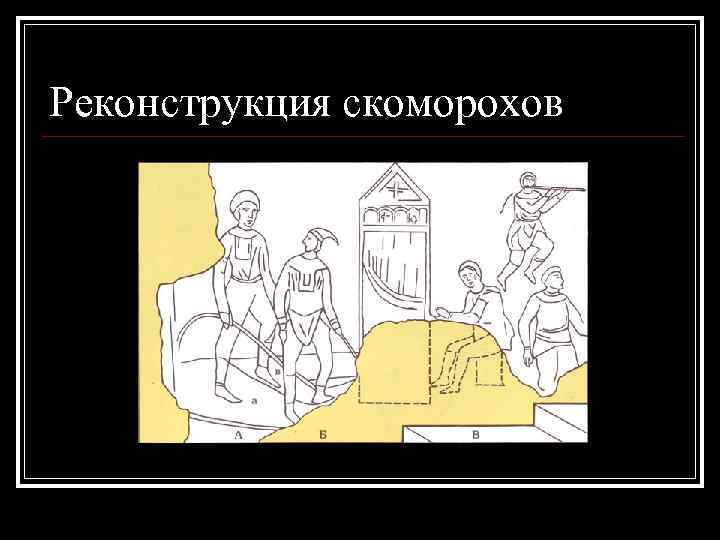 Реконструкция скоморохов 