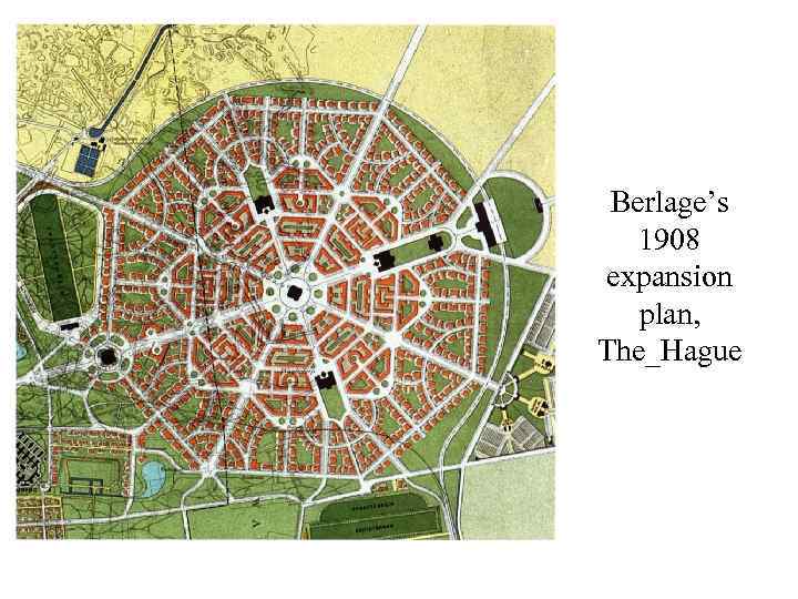 Berlage’s 1908 expansion plan, The_Hague 