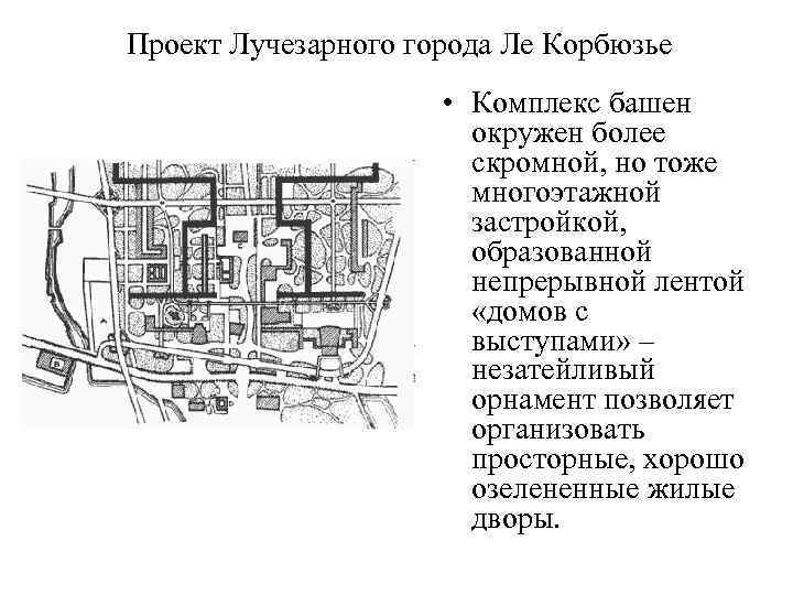 План реконструкции москвы ле корбюзье