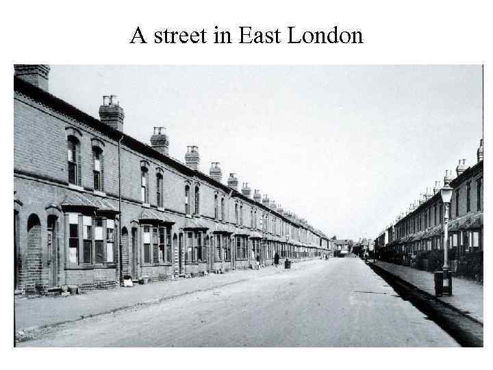 A street in East London 