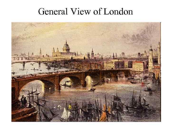 General View of London 