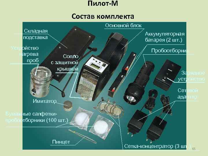       Пилот-М      Состав комплекта