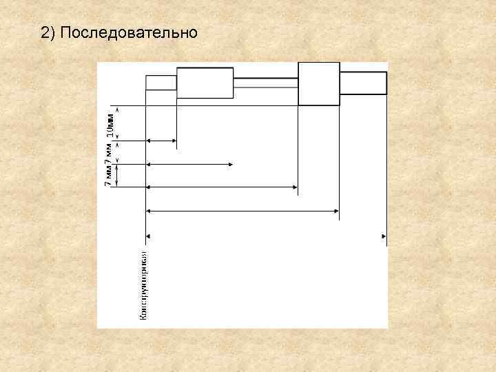 2) Последовательно 