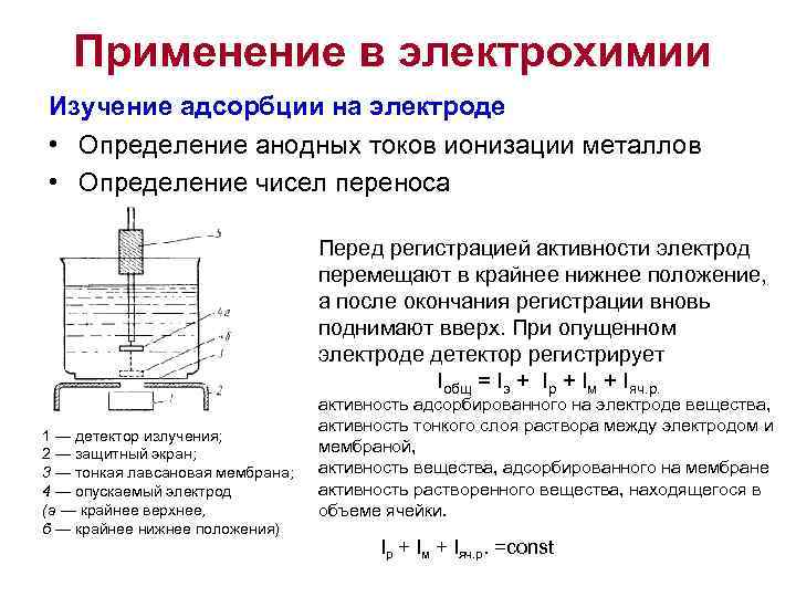 Электрод определения электрод сравнения