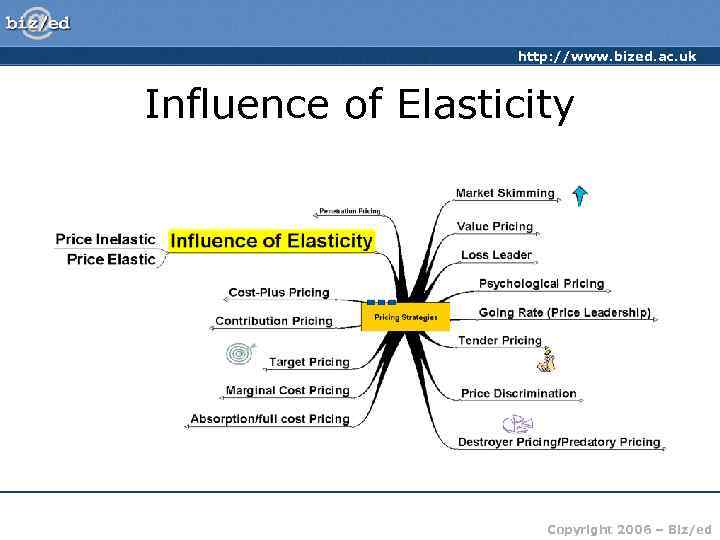     http: //www. bized. ac. uk  Influence of Elasticity 