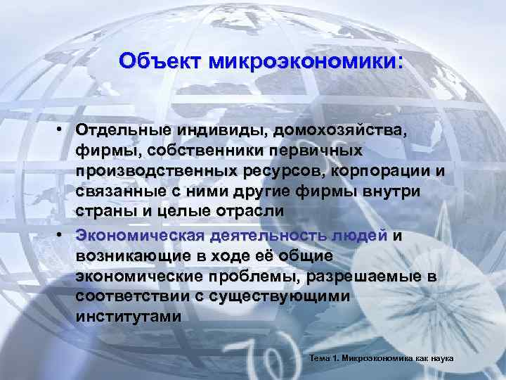 Объекты микроэкономики план. Отдельные индивиды микроэкономики. План по теме объекты микроэкономики. Объекты микро экономике план.