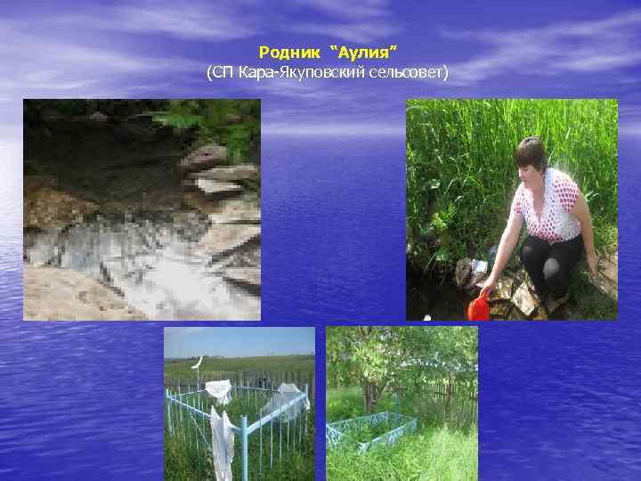 Родник “Аулия” (СП Кара-Якуповский сельсовет) 