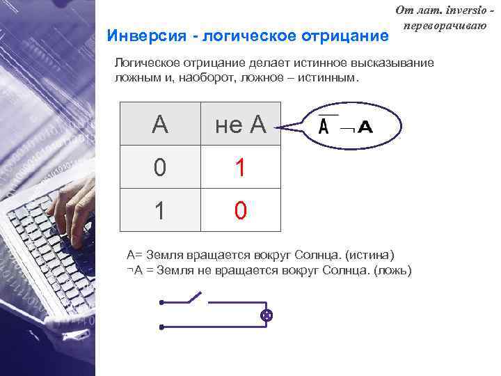 Определите логическое выражение преобразования выполняемого схемой