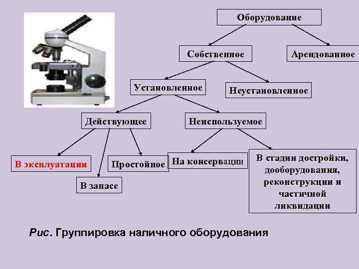       Оборудование      Собственное