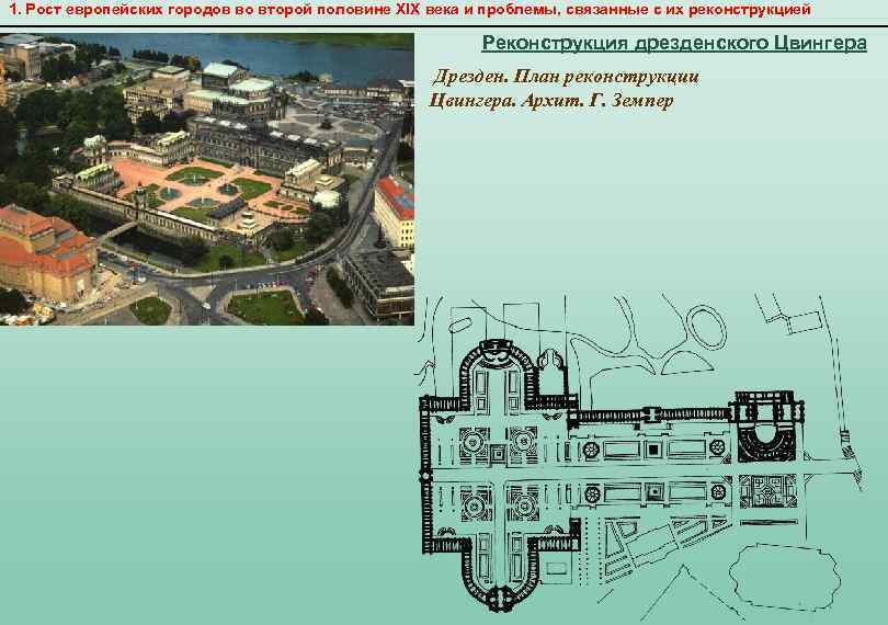 1. Рост европейских городов во второй половине XIX века и проблемы, связанные с их