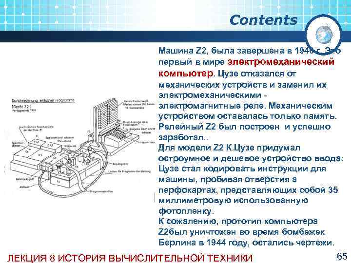        Contents     Машина Z