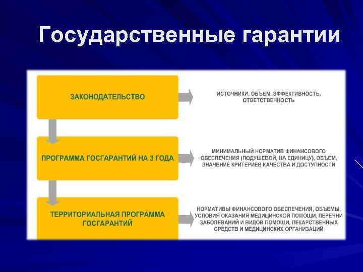 Государственные гарантии 