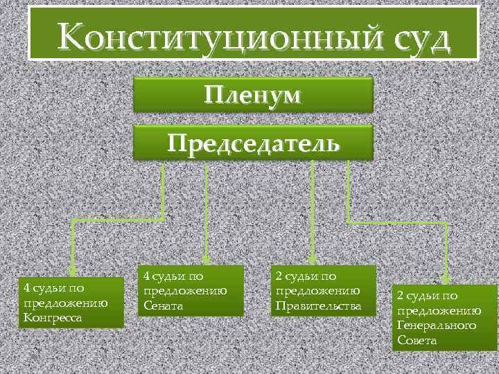   Конституционный суд     Пленум   Председатель  