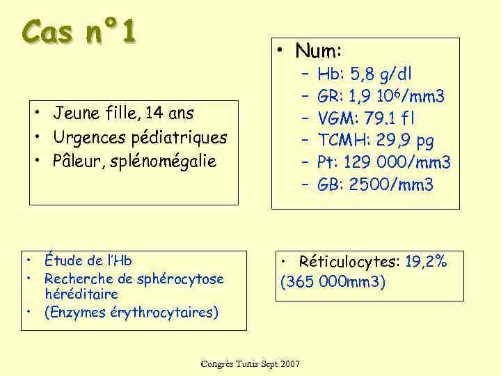 Cas n° 1       • Num:   