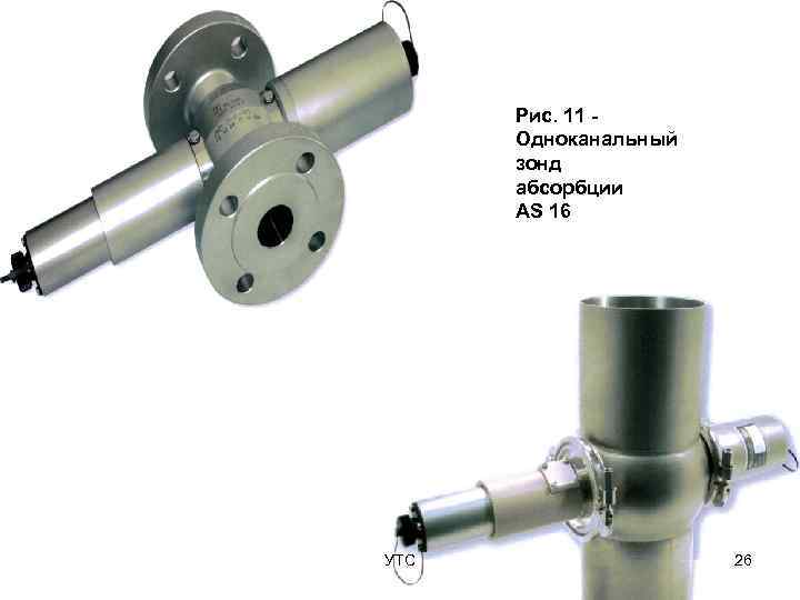  Рис. 11 -  Одноканальный  зонд  абсорбции  AS 16 УТС