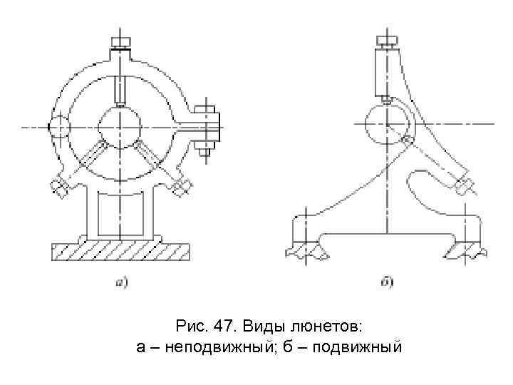 Люнет неподвижный 16к20 чертеж