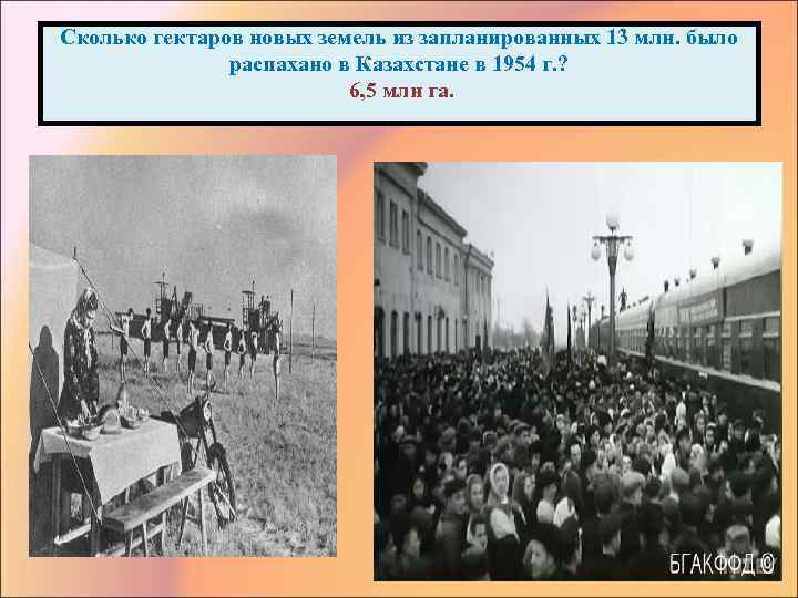 Сколько гектаров новых земель из запланированных 13 млн. было    распахано в