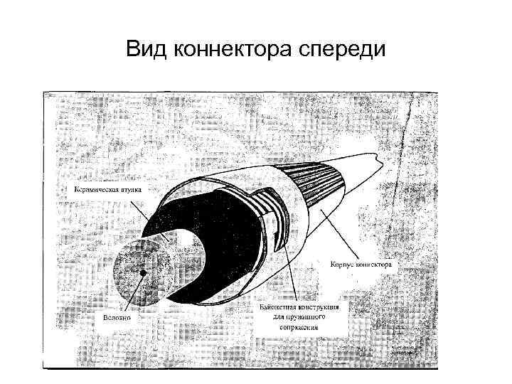 Вид коннектора спереди Вид коннектора спереди
