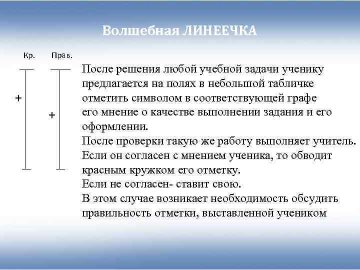      Волшебная ЛИНЕЕЧКА Кр.  Прав.    После
