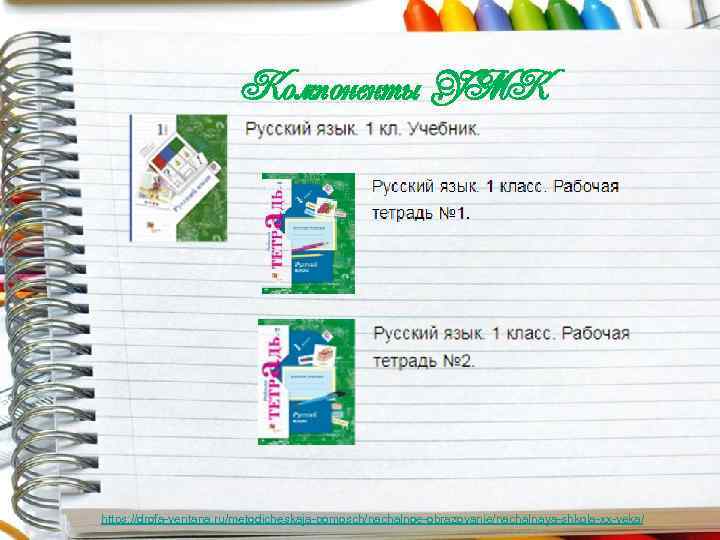 Компоненты УМК https: //drofa-ventana. ru/metodicheskaja-pomosch/nachalnoe-obrazovanie/nachalnaya-shkola-xx-veka/ 