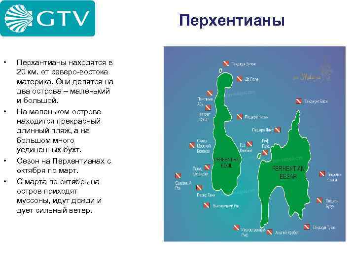 Перхентианы • • Перхантианы находятся в 20 км. от северо-востока материка. Они делятся на