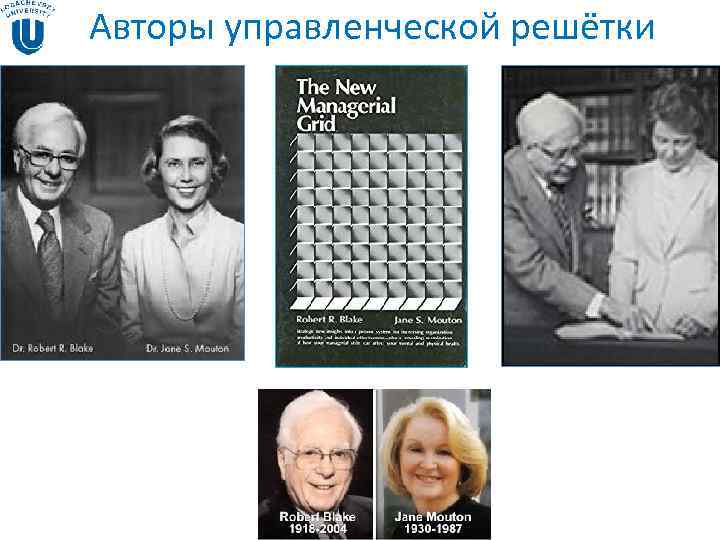 Авторы управленческой решётки Авторы управленческой решётки