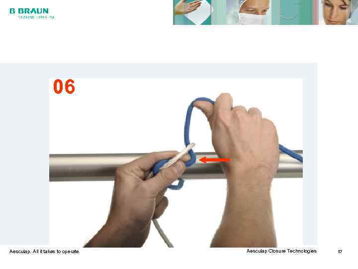     06 Aesculap. All it takes to operate.  Aesculap Closure